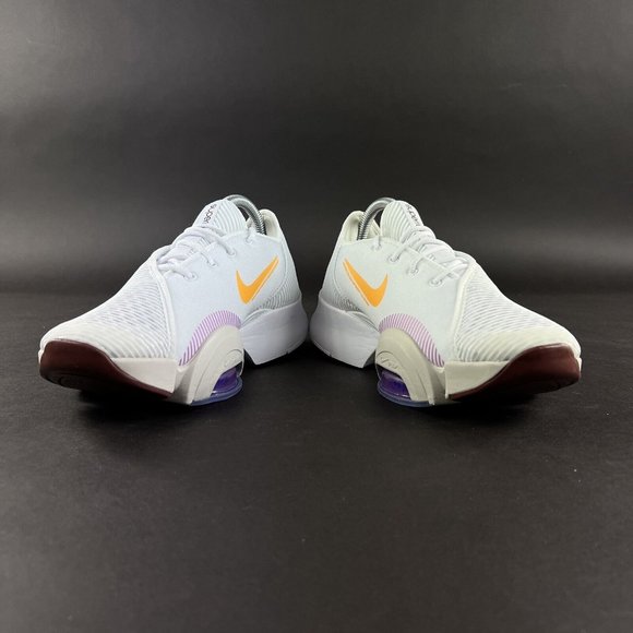 Nike Women's Air Zoom SuperRep 2 White Bronze Violet Green Shoes CU5925-135 Sz 8 - Picture 8 of 11